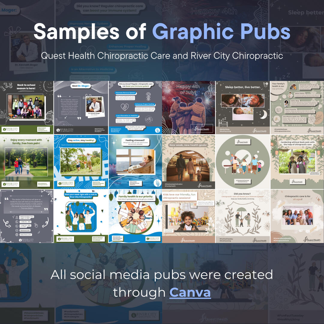 Samples of Graphic Pubs